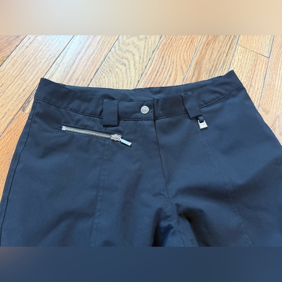 NILS Ski Snowboard Pants Women's Size 8 Small Black Insulated Lined 28” Inseam - Picture 3 of 14